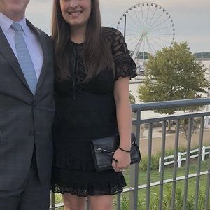 Parker Black Lace Dress